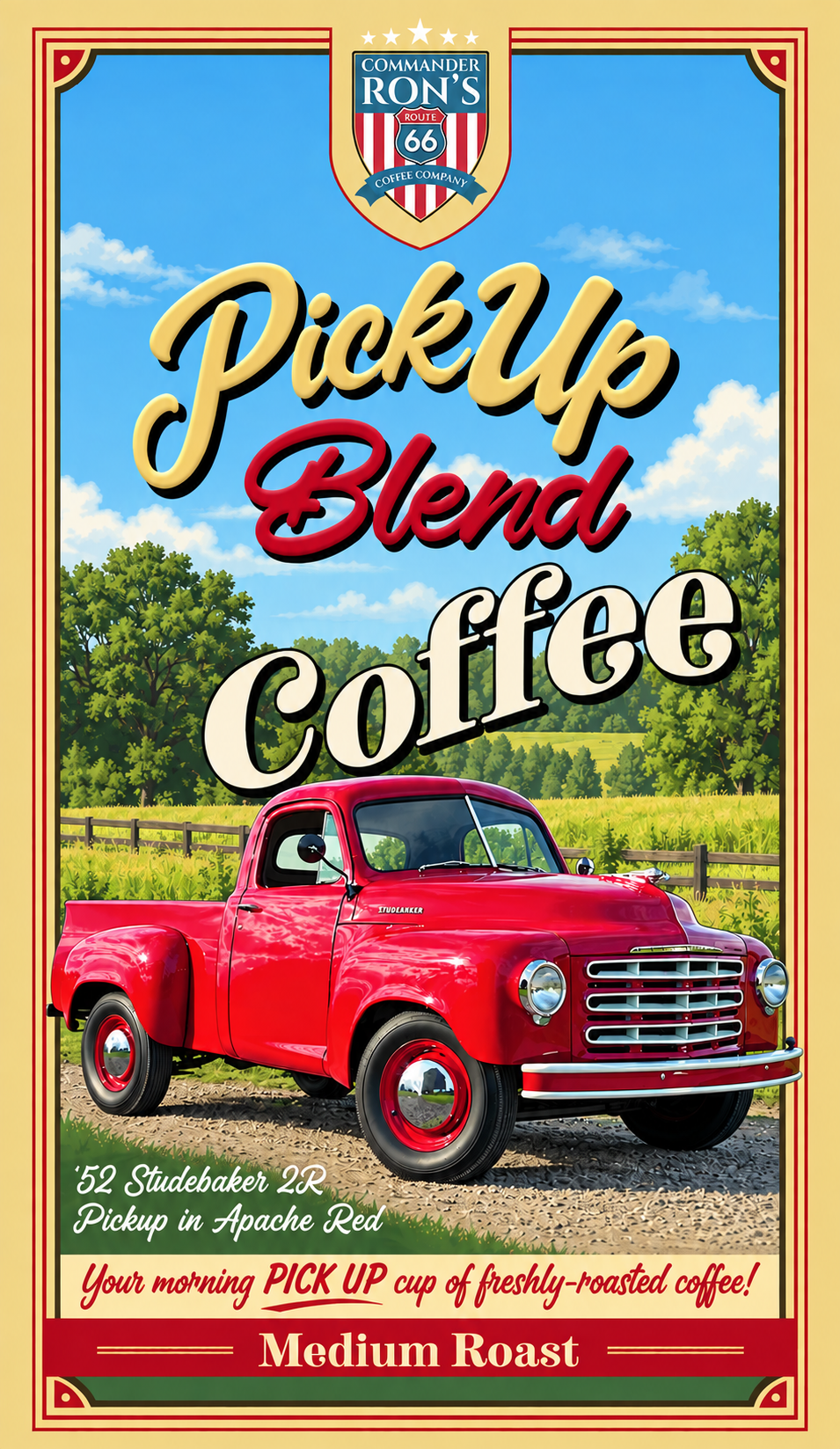 Commander Ron's Pick Up Blend Coffee